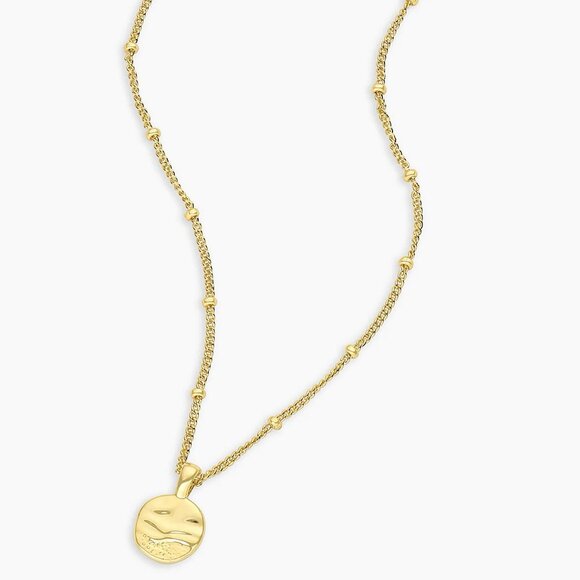 Gorjana Shorebreak Necklace - 18K Gold Plated Brass - 16” - Picture 3 of 8